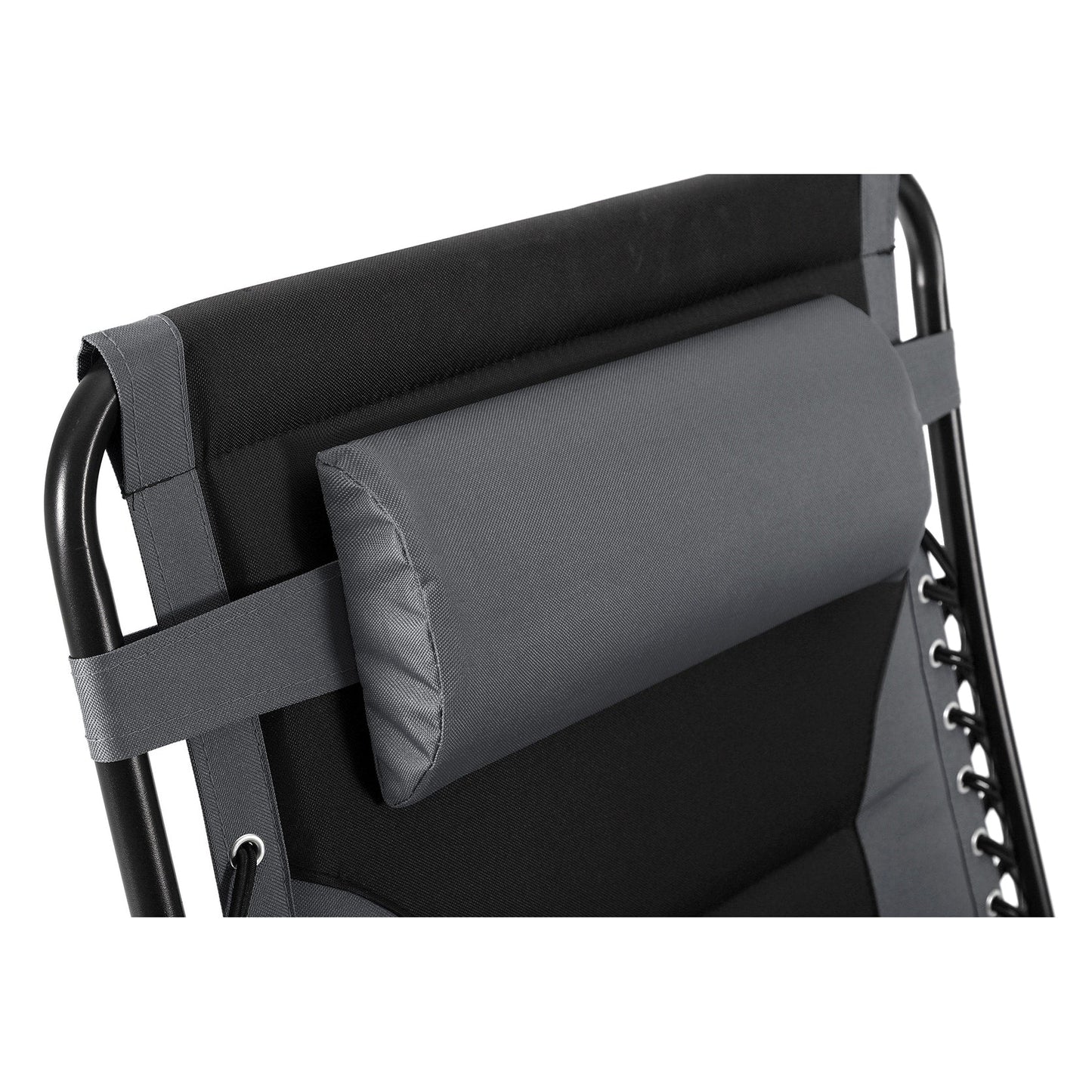 Poltrona reclinabile regolabile con braccioli larghi e portabicchieri, imbottita, oversize XL, a gravità zero - N/D