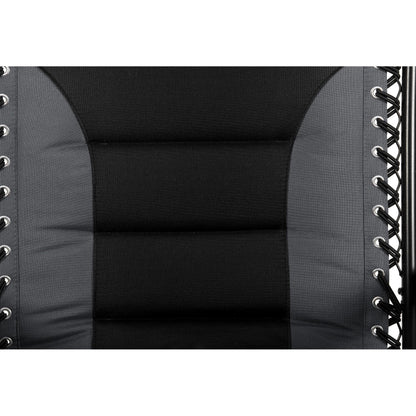 Poltrona reclinabile regolabile con braccioli larghi e portabicchieri, imbottita, oversize XL, a gravità zero - N/D