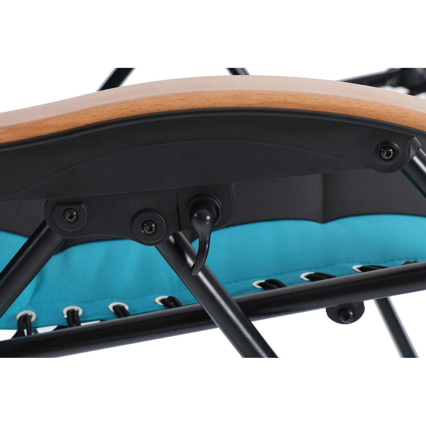 Poltrona reclinabile regolabile con braccioli larghi e portabicchieri, imbottita, oversize XL, a gravità zero - N/D