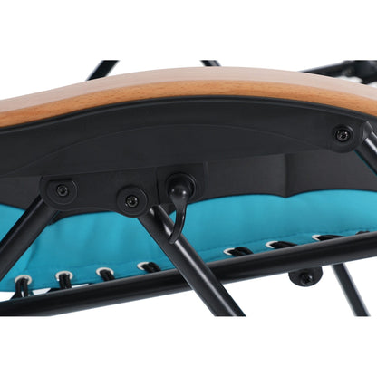 Poltrona reclinabile regolabile con braccioli larghi e portabicchieri, imbottita, oversize XL, a gravità zero - N/D