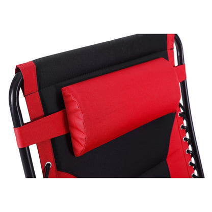 Poltrona reclinabile regolabile con braccioli larghi e portabicchieri, imbottita, oversize XL, a gravità zero - N/D