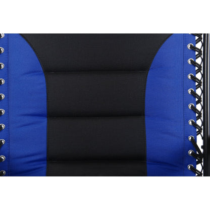 Poltrona reclinabile regolabile con braccioli larghi e portabicchieri, imbottita, oversize XL, a gravità zero - N/D