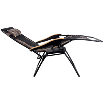 Poltrona reclinabile regolabile con braccioli larghi e portabicchieri, imbottita, oversize XL, a gravità zero - N/D