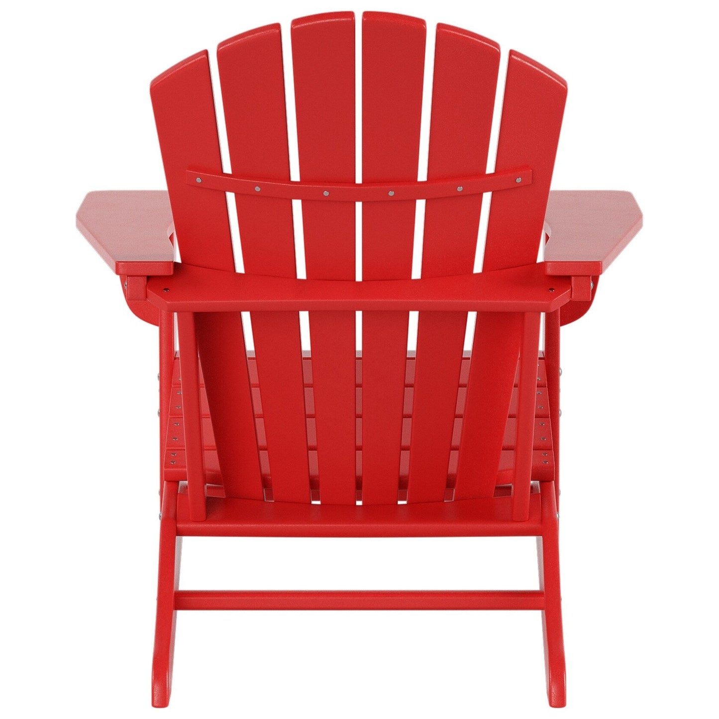 Sedia Adirondack da esterno ecologica Polytrends Altura per tutte le stagioni, in polietilene, per patio (set da 2)