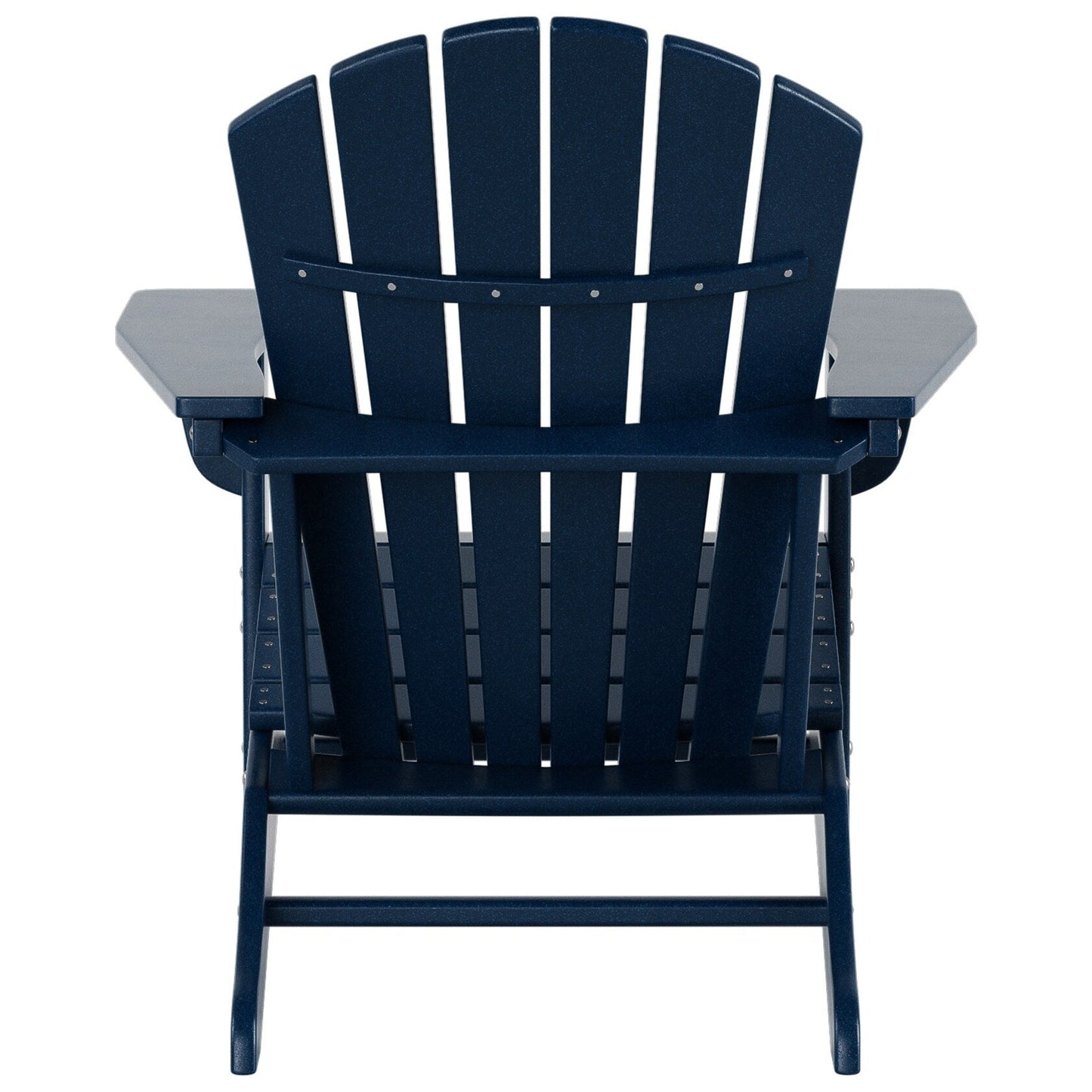 Sedia Adirondack da esterno ecologica Polytrends Altura per tutte le stagioni, in polietilene, per patio (set da 2)