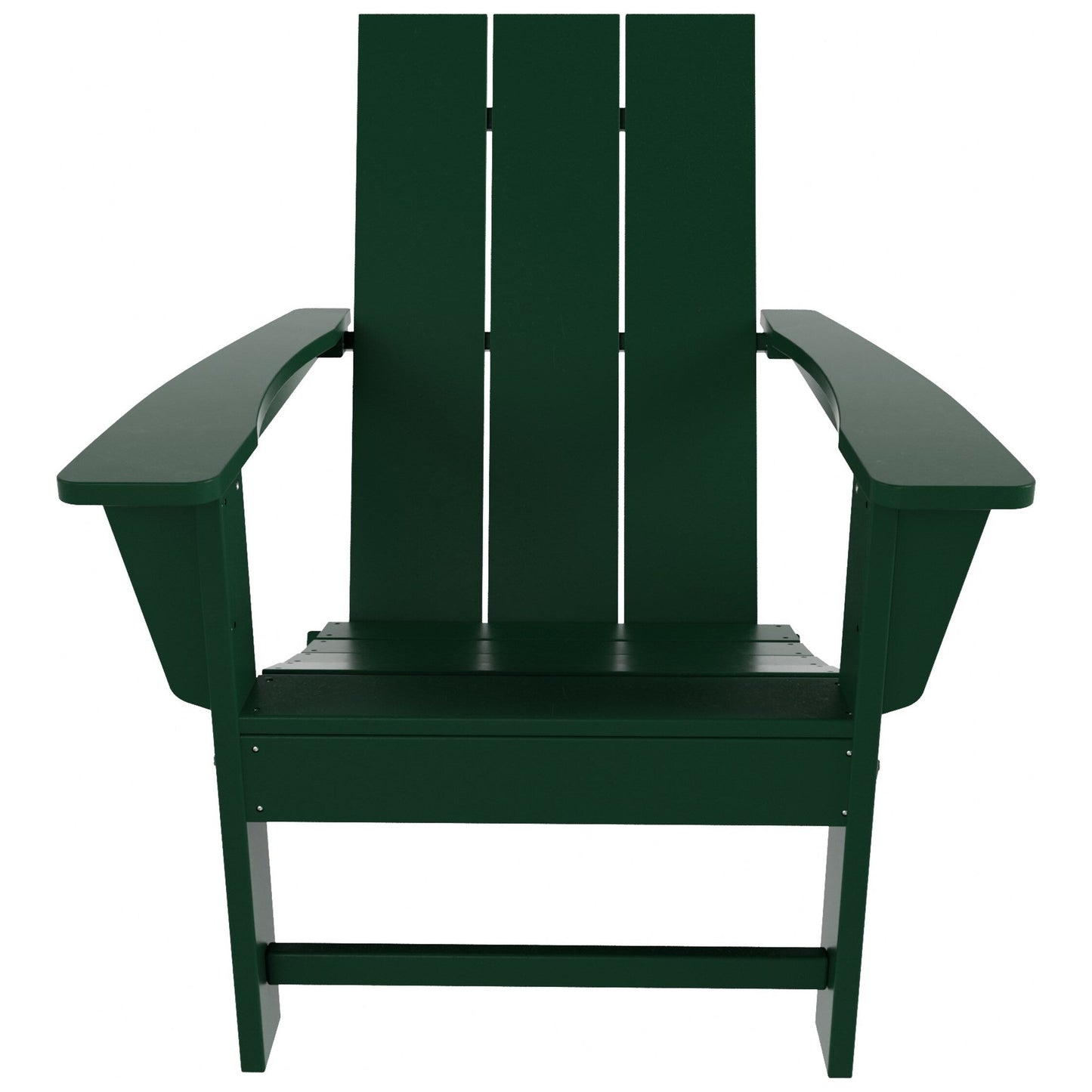 Sedia Adirondack pieghevole moderna ed ecologica per uso commerciale e residenziale, adatta a tutte le condizioni atmosferiche, Polytrends Shoreside