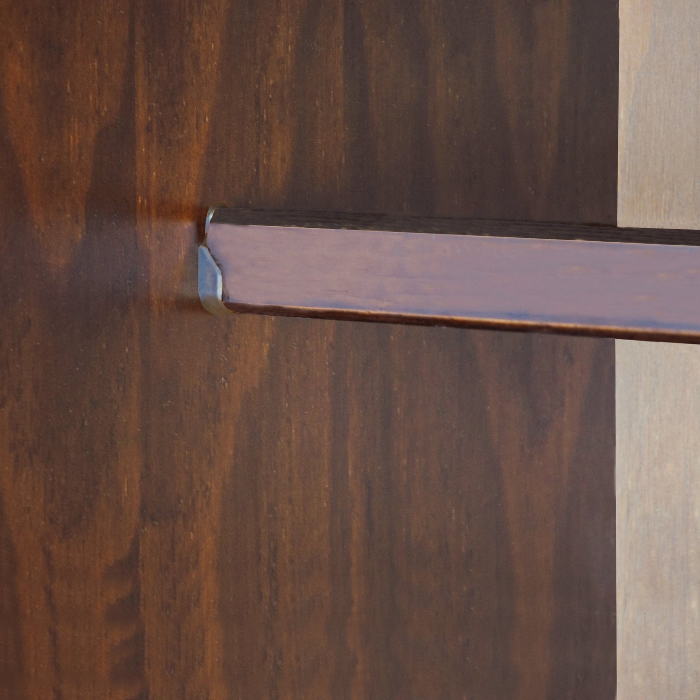 Armadio guardaroba Kyle a 4 ante in legno massello al 100% di Palace Imports con ante in legno massello o a specchio