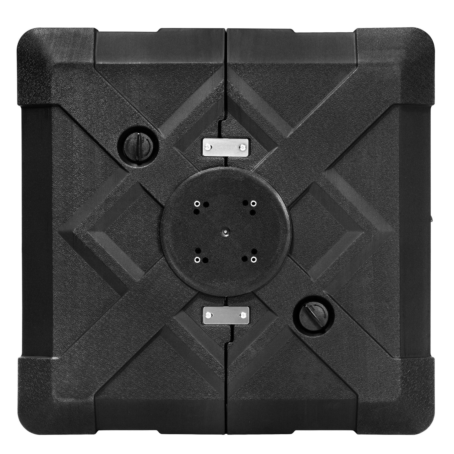 Base per ombrellone a sbalzo da 220 libbre con ruote per patio Pellebant - N/D