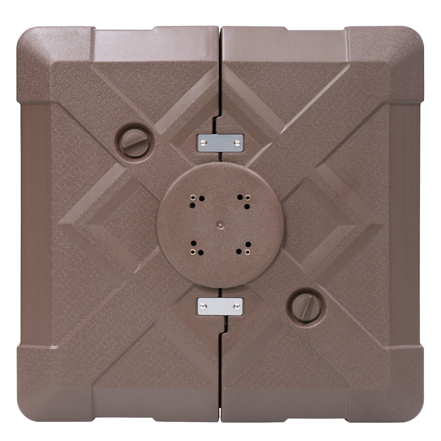 Base per ombrellone a sbalzo da 220 libbre con ruote per patio Pellebant - N/D