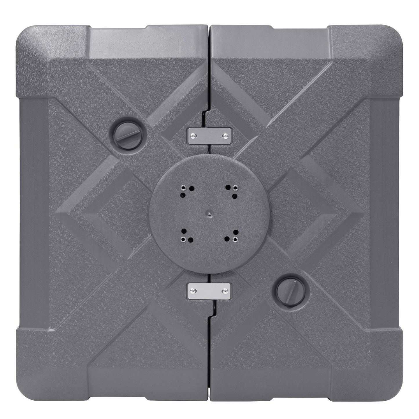 Base per ombrellone a sbalzo da 220 libbre con ruote per patio Pellebant - N/D