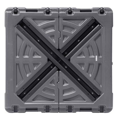 Base per ombrellone a sbalzo da 220 libbre con ruote per patio Pellebant - N/D