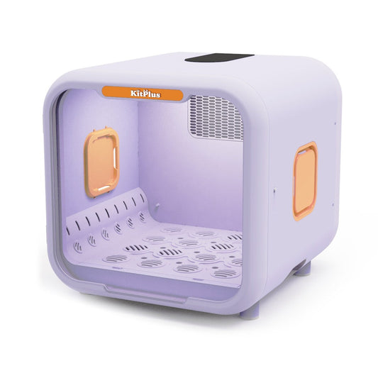 Asciugacapelli ultra silenzioso per animali domestici, capacità 6 litri, per gatti e cani di piccola taglia