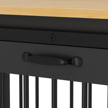 Pet Residence con rinforzo in tubo di ferro, elegante e robusta cuccia per cani