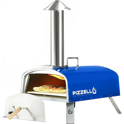 Forno per pizza a legna da esterno, forno per pizza portatile con pala per pizza e borsa per il trasporto - 16 pollici