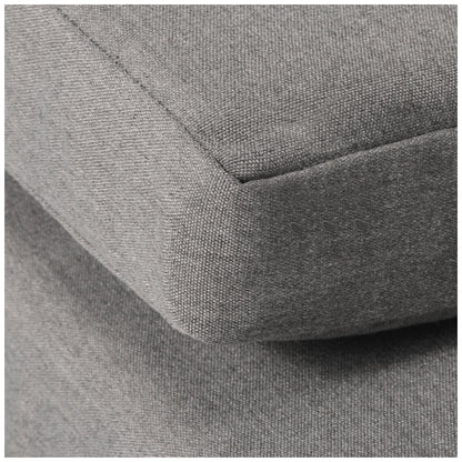 Cuscini per chaise longue da esterno Polytrends resistenti allo sbiadimento e adatti a tutte le stagioni - (set da 2)