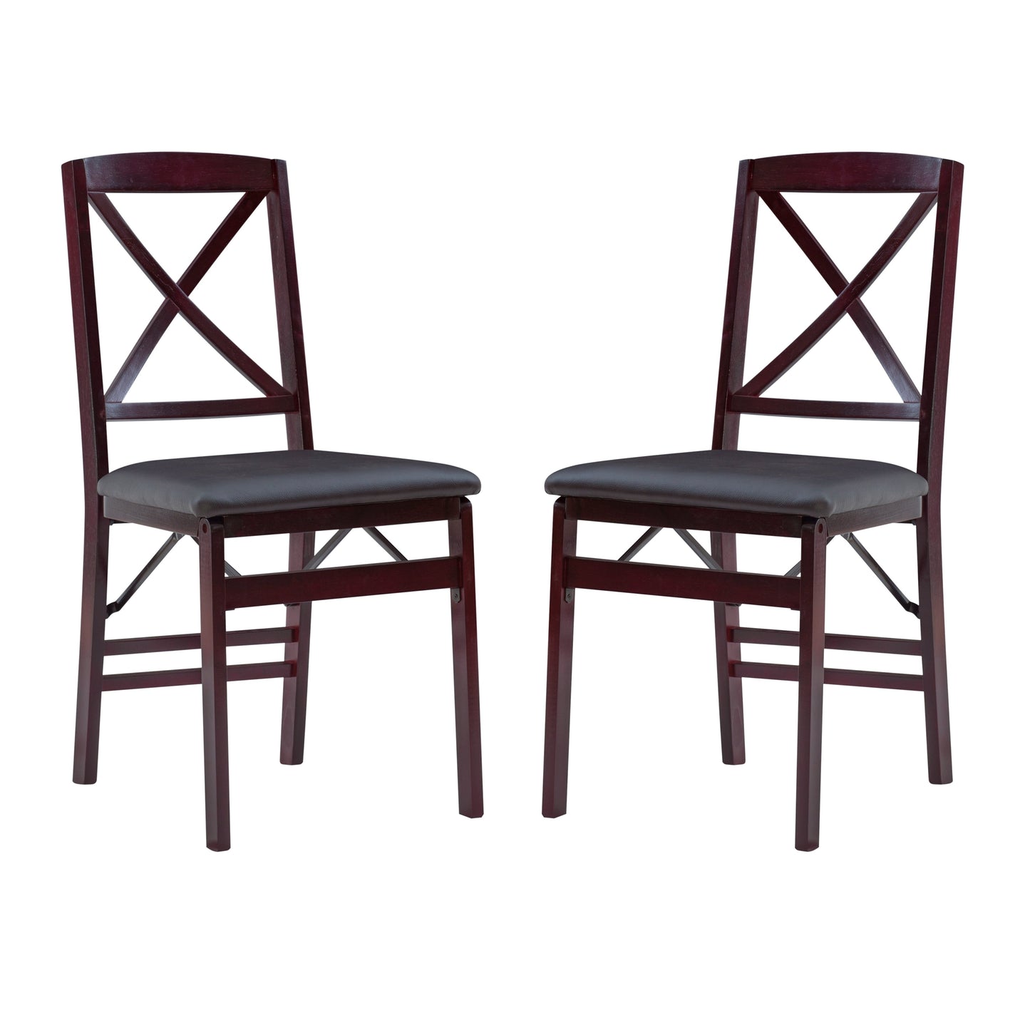 Sedia pieghevole Porch &amp; Den Espresso (set di 2)