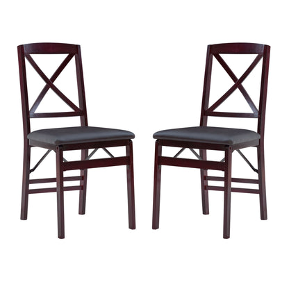 Sedia pieghevole Porch &amp; Den Espresso (set di 2)