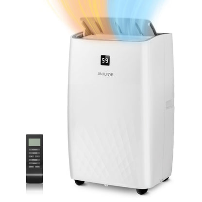 Condizionatore d'aria portatile con riscaldamento: raffreddamento da 12000 BTU e riscaldamento da 10000 BTU per stanze fino a 700 piedi quadrati