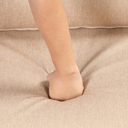 Divano letto estraibile 3 in 1 con tavolo a 2 ali