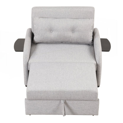 Divano letto estraibile 3 in 1 con tavolo a 2 ali