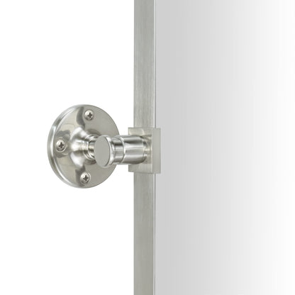 Specchio da parete in metallo girevole e inclinabile rettangolare Jonathan TEHOME