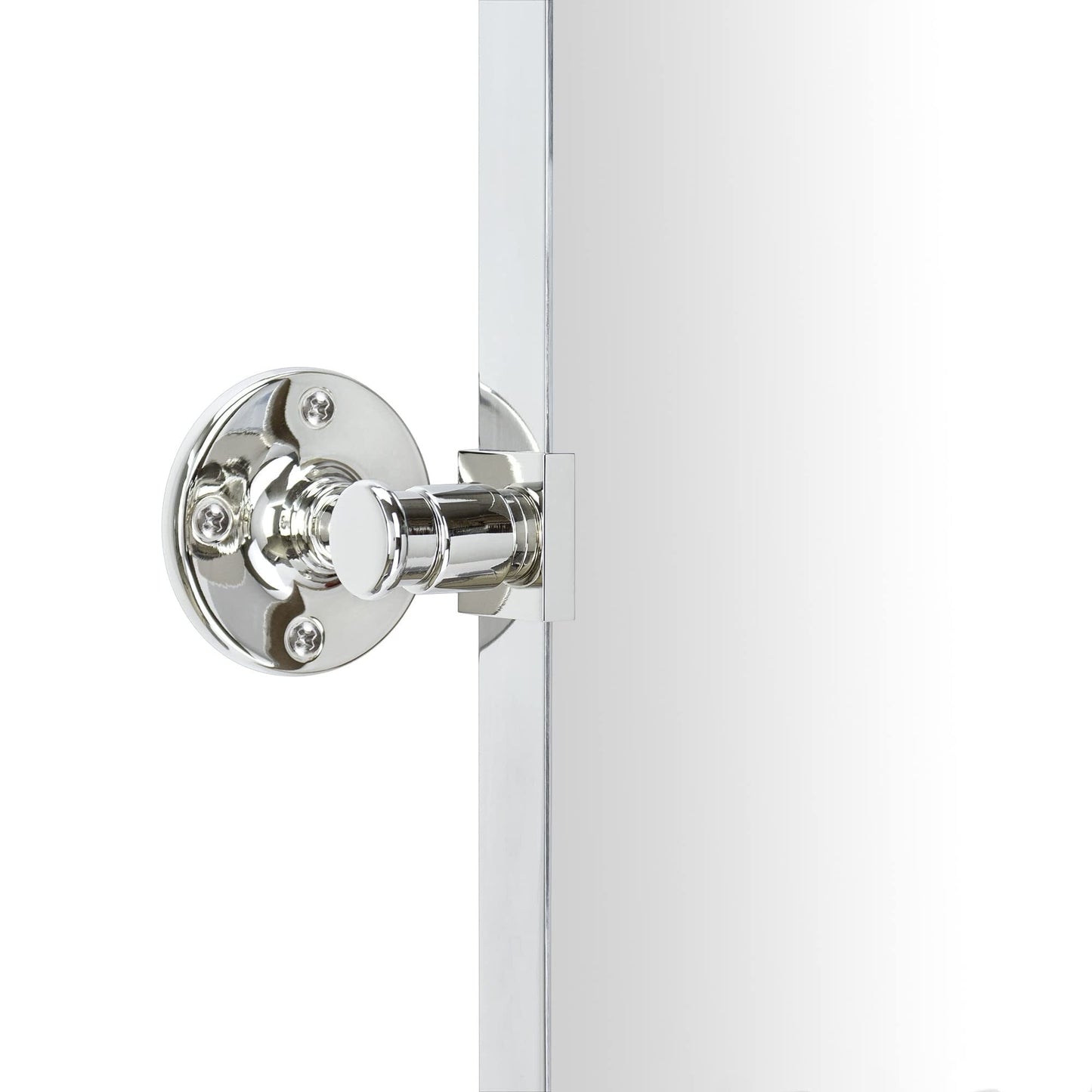 Specchio da parete in metallo girevole e inclinabile rettangolare Jonathan TEHOME