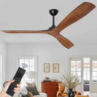 Ventilatore da soffitto con luci a filo e telecomando