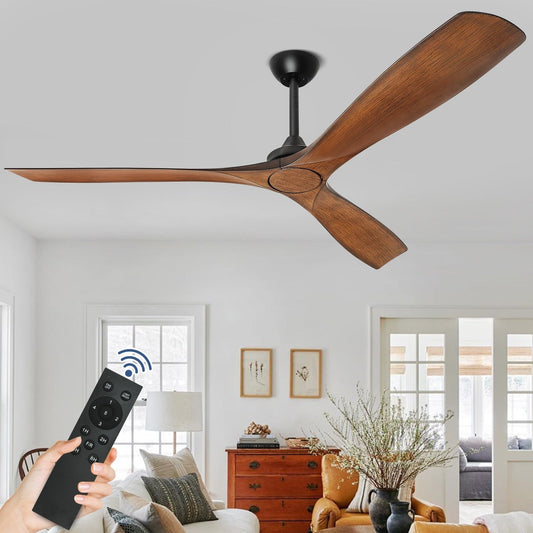 Ventilatore da soffitto con luci a filo e telecomando