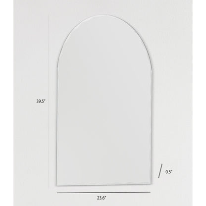 Specchio da bagno moderno senza cornice Rita Arch