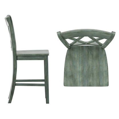 Sedie da bar Ronda Double X-Back (set da 2)