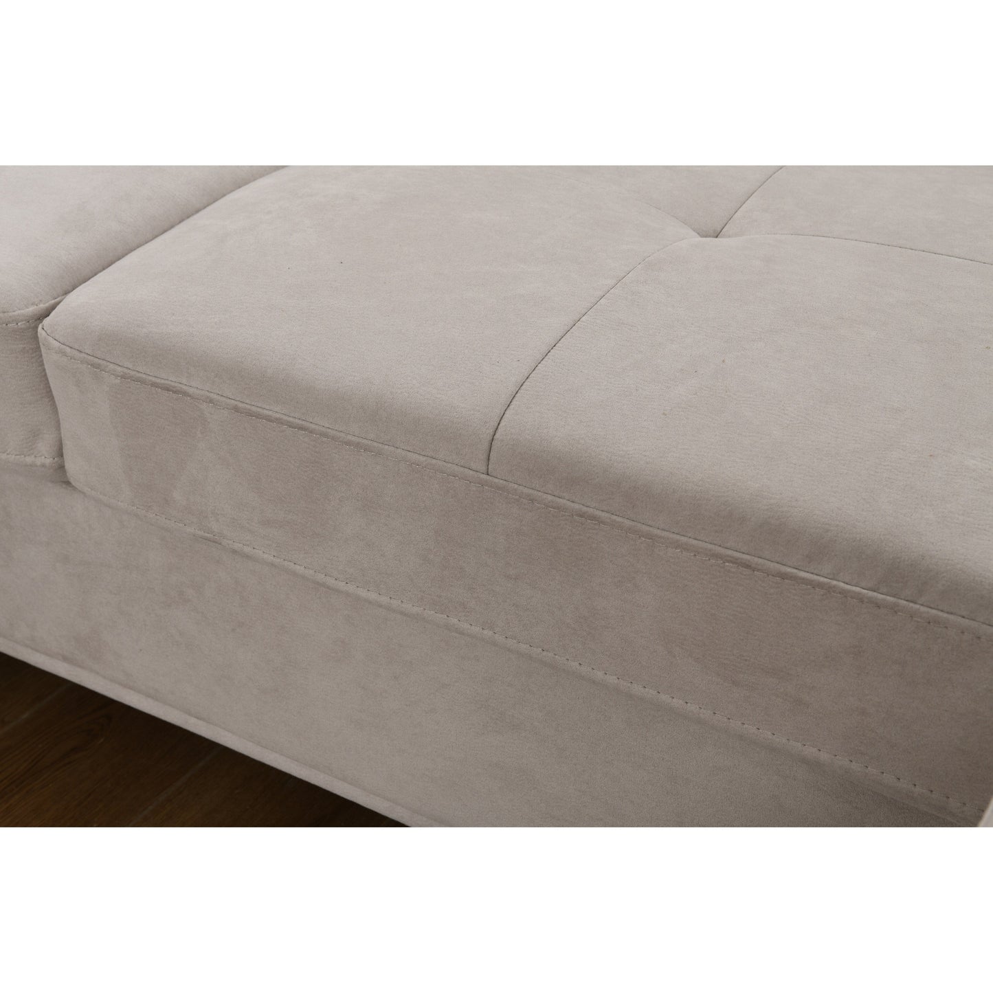 Divano componibile oversize Roomfitters 122 con chaise longue contenitore, divano contemporaneo a 7 posti a forma di U