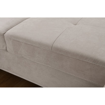 Divano componibile oversize Roomfitters 122 con chaise longue contenitore, divano contemporaneo a 7 posti a forma di U