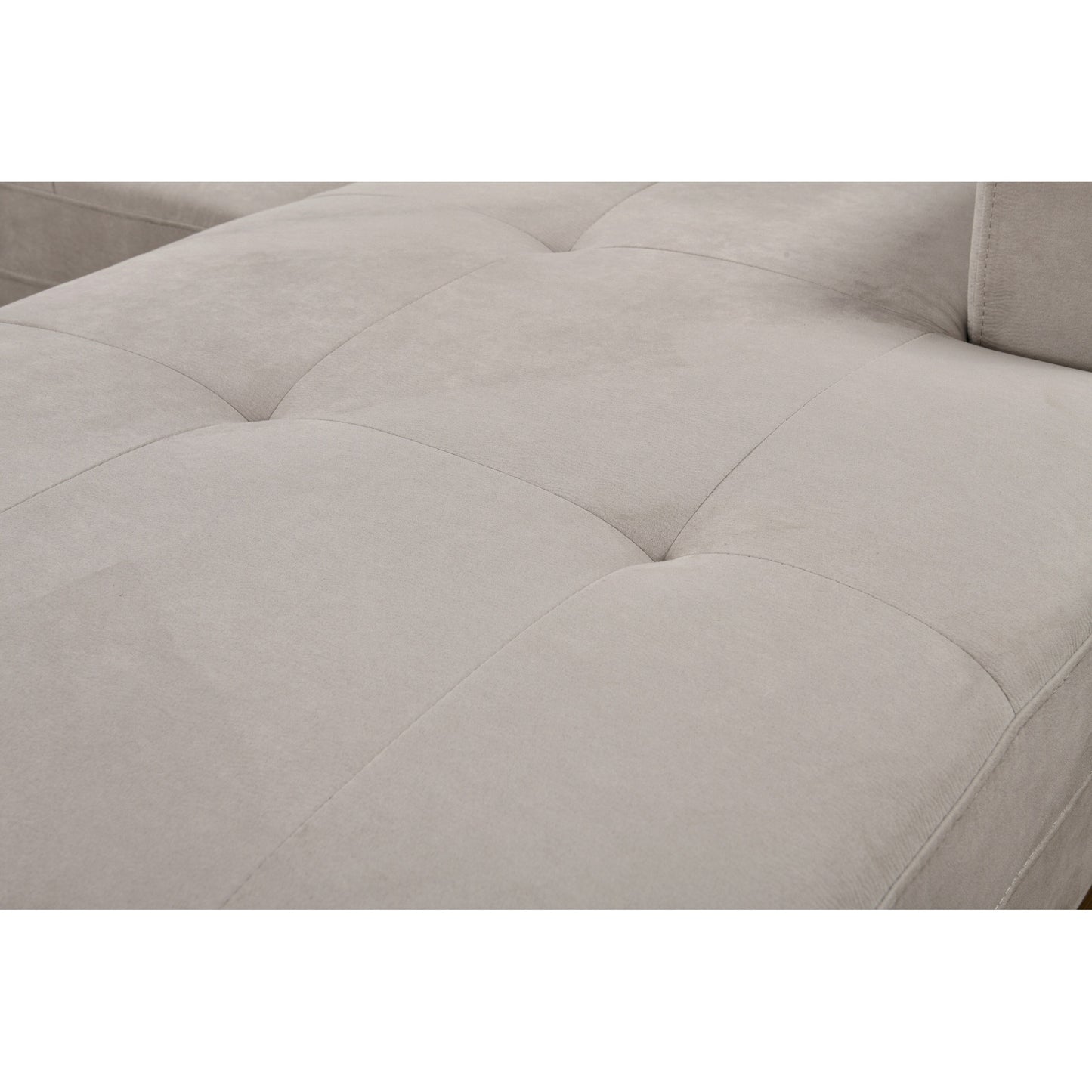 Divano componibile oversize Roomfitters 122 con chaise longue contenitore, divano contemporaneo a 7 posti a forma di U