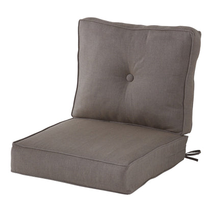 Set di cuscini da esterno Sunbrella Premium da 2 pezzi con seduta profonda