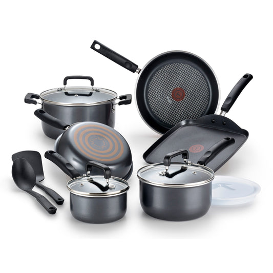 Set di pentole T-fal Signature da 12 pezzi