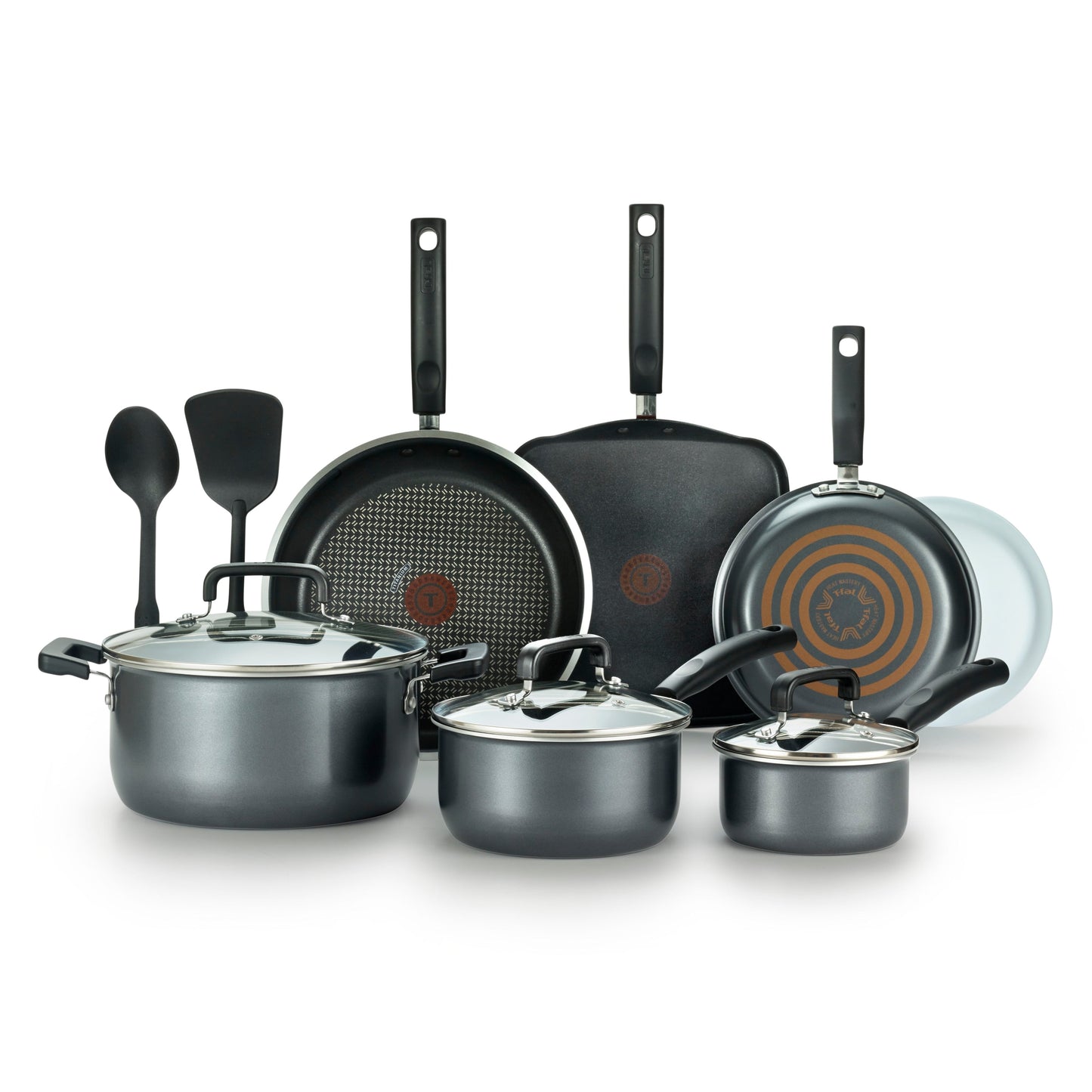 Set di pentole T-fal Signature da 12 pezzi