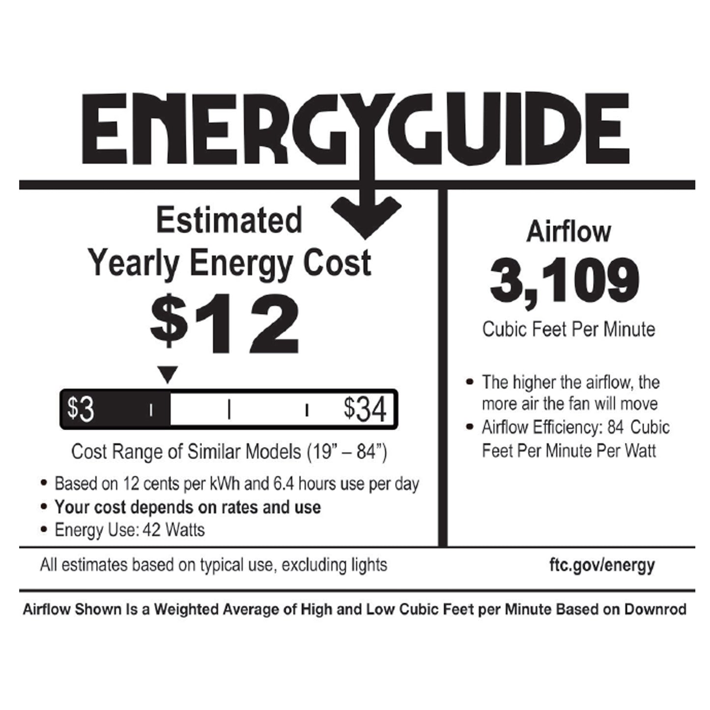 Ventilatore da soffitto Halston in vetro colorato in stile Tiffany - Spice - 52L x 52W x 19H - 52L x 52W x 19H