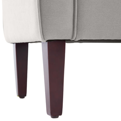 Panca contenitore imbottita, panca con braccioli, panca d'ingresso con piano ribaltabile trapuntato, 50,4 pollici