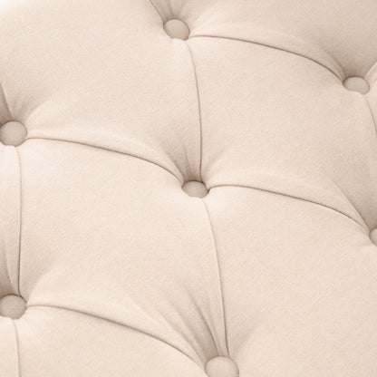 Panca contenitore imbottita, panca con braccioli, panca d'ingresso con piano ribaltabile trapuntato, 50,4 pollici