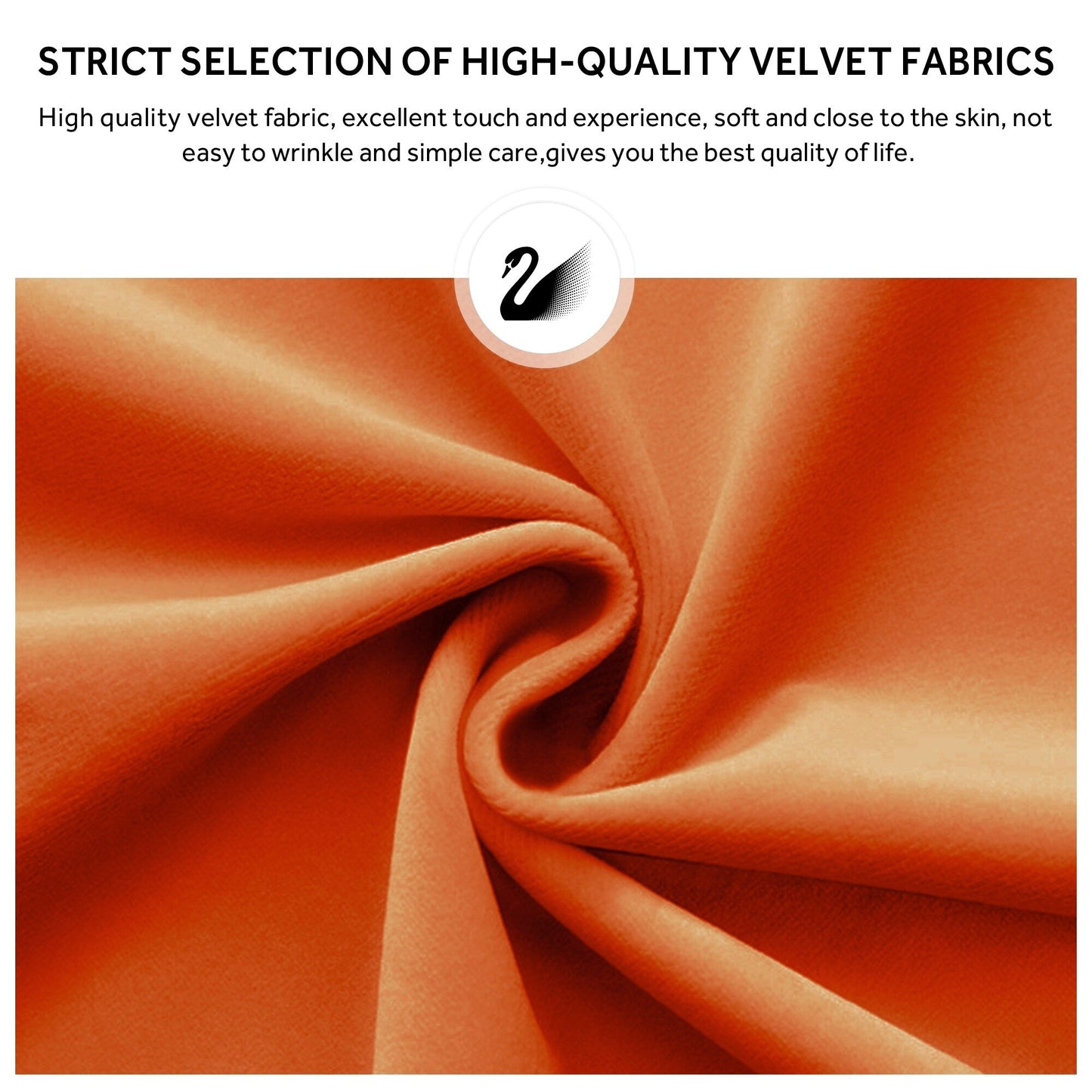 Sedia da pranzo imbottita in velluto trapuntato con gambe in legno massello, set da 6