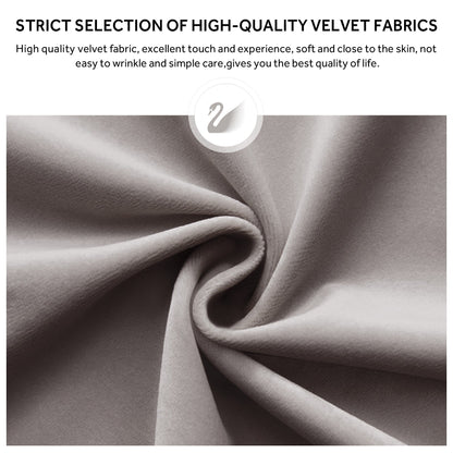 Sedia da pranzo imbottita in velluto trapuntato con gambe in legno massello, set da 6