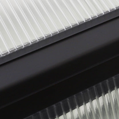 Kit serra da giardino in alluminio VEIKOUS con tetto regolabile e porta con serratura, grigio