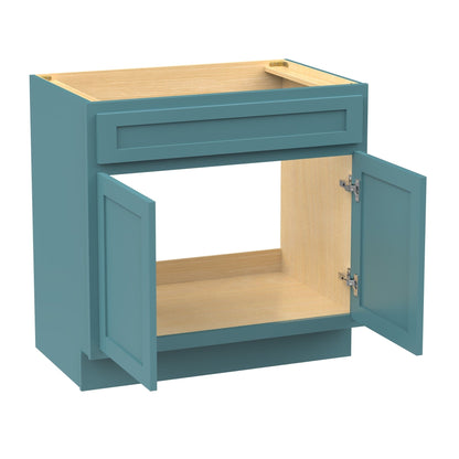 Mobiletto per lavabo da bagno Vanity Art da 36 pollici con lavabo singolo