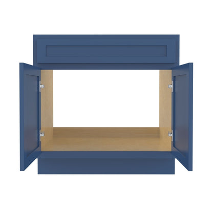 Mobiletto per lavabo da bagno Vanity Art da 36 pollici con lavabo singolo