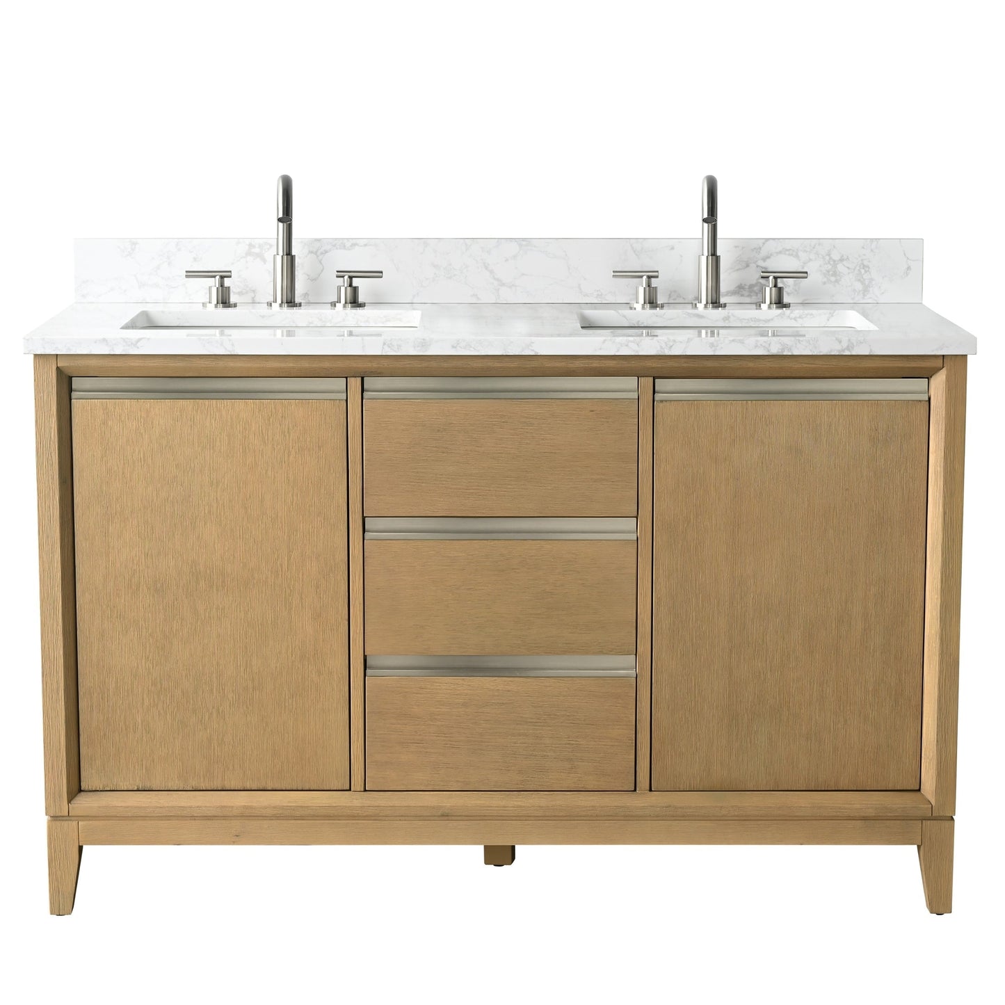 Mobile bagno Vanity Art con lavabo in ceramica e piano in marmo ingegnerizzato