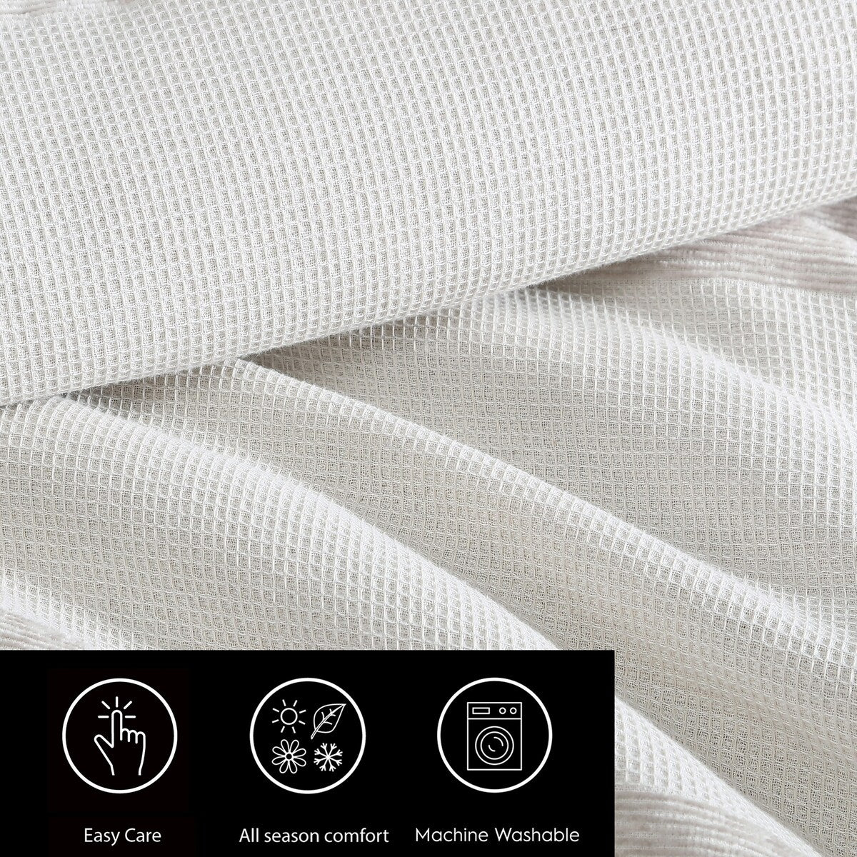 Set copripiumino beige a righe in ciniglia Vera Wang