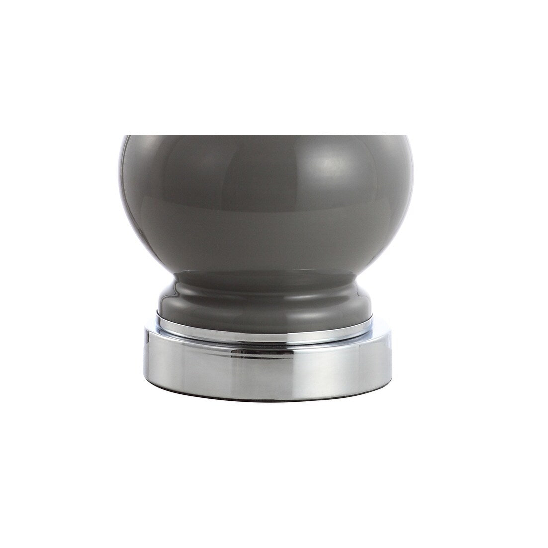 Lampada da tavolo a LED in vetro/metallo Vermont 22, bianca (set da 2) di JONATHAN Y