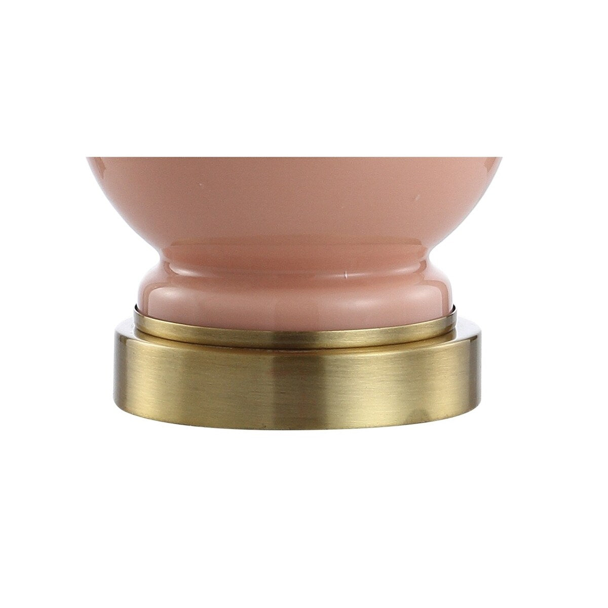 Lampada da tavolo a LED in vetro/metallo Vermont 22, bianca (set da 2) di JONATHAN Y