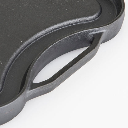 Padella per griglia/piastra reversibile Viking in ghisa 20 (pre-stagionata)