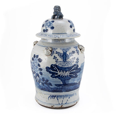 Vaso da tempio vintage, piante per quattro stagioni - Grande